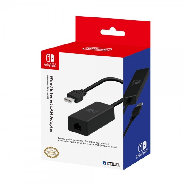 Nintendo Switch HORI, LAN Adapter (безплатна доставка)